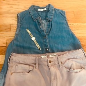 Missimo high rise skinny jeans